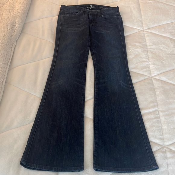 7 For All Mankind Denim - 7 For All Mankind Flare Jeans. Size 27 x 33.